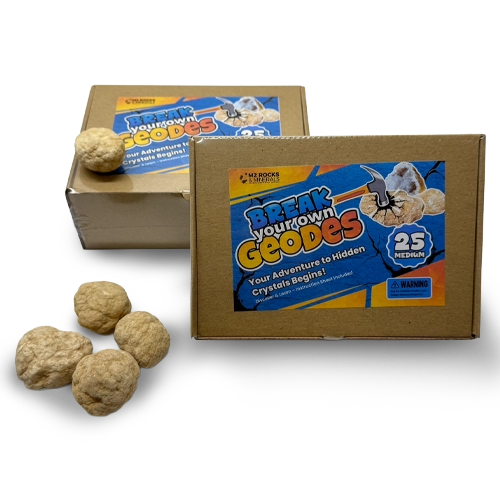 half moroccan geodes