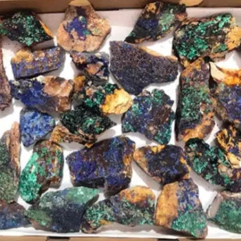 1 TRAY – AZURITE MALACHITE